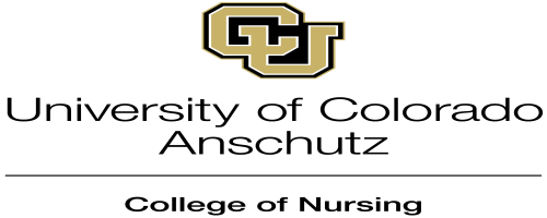 CU Anschutz Logo with large letter C and large Letter U