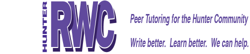 Hunter College Rockowitz Writing Center Logo