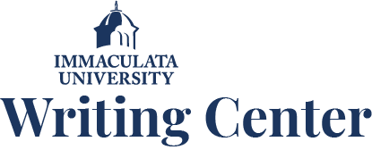 Immaculata University Writing Center Logo