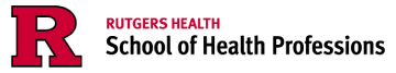 School of Health Professions - Rutgers Logo